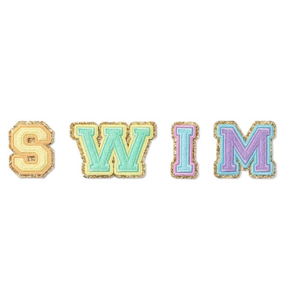 Stoney Clover x Target SWIM Letter Patches